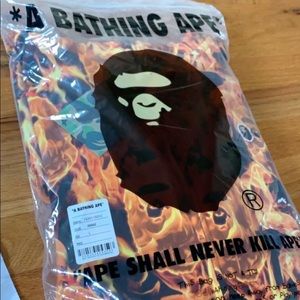 Bape Flame Hoodie